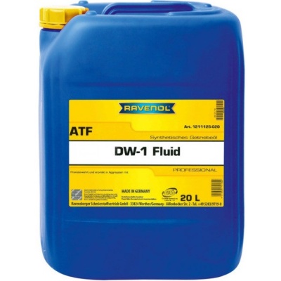 Трансмиссионное масло RAVENOL ATF DW-1 Fluid 20л (4014835741829) Трансмиссионное масло RAVENOL ATF DW-1 Fluid 20л (4014835741829)