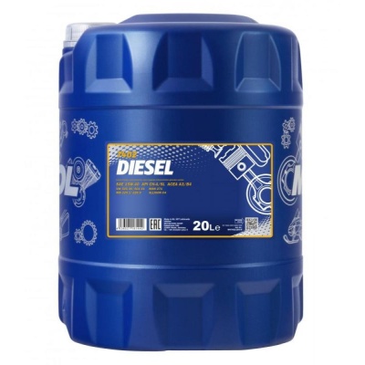 Моторное масло Mannol 7402 DIESEL 15W-40 20л (1248) Моторное масло Mannol 7402 DIESEL 15W-40 20л (1248)
