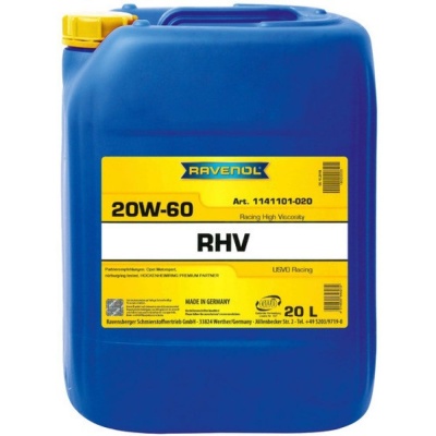 Моторное масло RAVENOL RHV Racing High Viscosity 20W-60 20л (4014835848979)