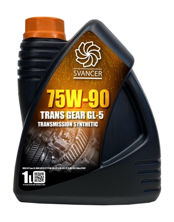 Трансмиссионное масло SVANCER TRANS GEAR GL-5 75W-90 1л (SVT068)