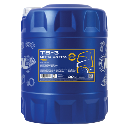 Моторное масло Mannol 7103 TS-3 UHPD EXTRA 10W-40 20л (710320)