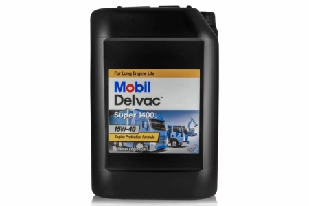 Моторное масло Mobil Delvac Super 1400 15W-40 20л (155432)
