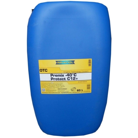 Антифриз RAVENOL OTC Protect C12+ Premix -40C 60л (4014835755567)