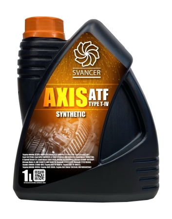 Трансмиссионное масло SVANCER AXIS АТF Type T-IV 1л (SVT044)