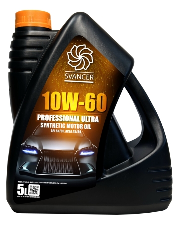 Моторное масло SVANCER Professional Ultra 10W-60 SN/CF A3/B4 5л (SVL058)