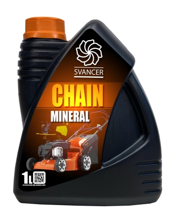 Масло для садовой техники SVANCER chain Mineral 1л (SVC020)