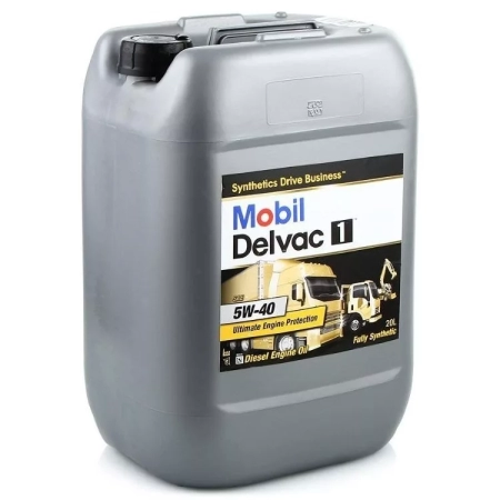 Моторное масло Mobil Delvac 1 5W-40 20л (156676)