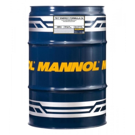 Моторное масло Mannol 7917 ENERGY FORMULA C4 5W-30 208л (7917208)