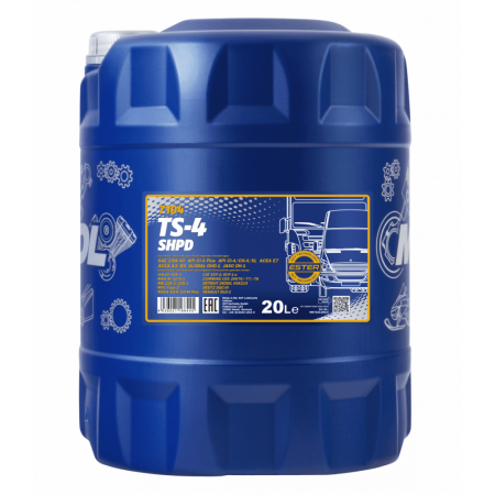 Моторное масло Mannol 7104 TS-4 SHPD 15W-40 20л (1256)