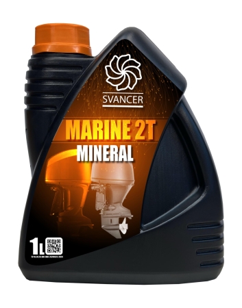 Масло для лодочных моторов SVANCER MARINE 2T Mineral 1л (SVM004)