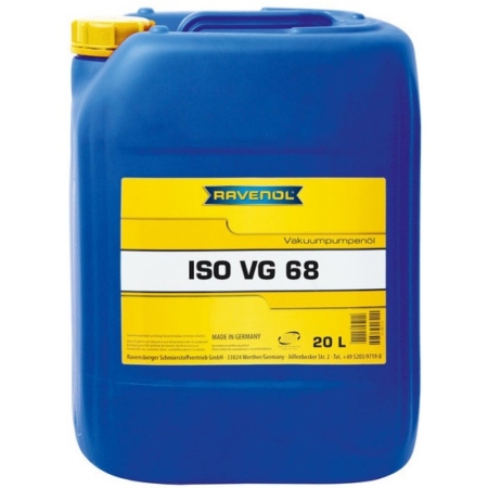 Вакуумное масло RAVENOL Vakuumpumpenoel ISO VG 68 20л (4014835758728)